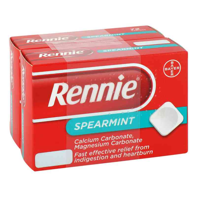 Rennie Spearmint Kautabletten 120 stk von EMRA-MED Arzneimittel GmbH PZN 07589941