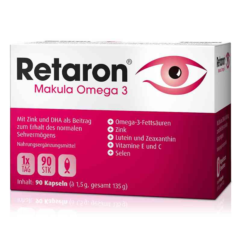Retaron Makula Omega-3 Kapseln 90 stk von URSAPHARM Arzneimittel GmbH PZN 19642876