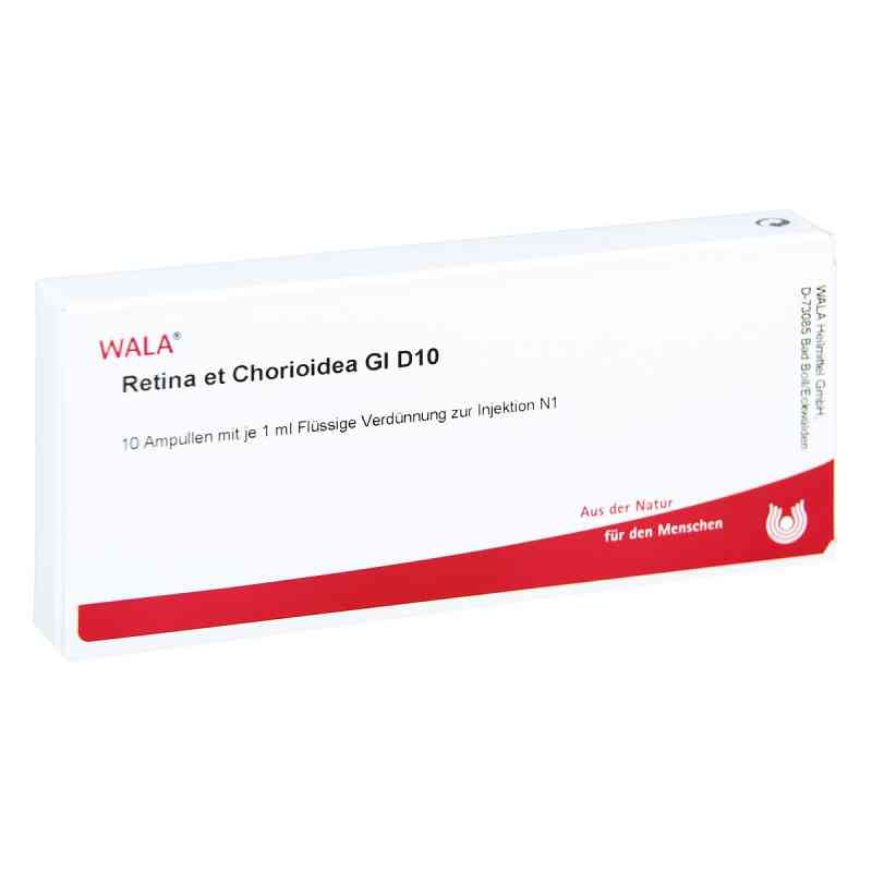 Retina Et Chorioidea Gl D10 Ampullen 10X1 ml von WALA Heilmittel GmbH PZN 03354359