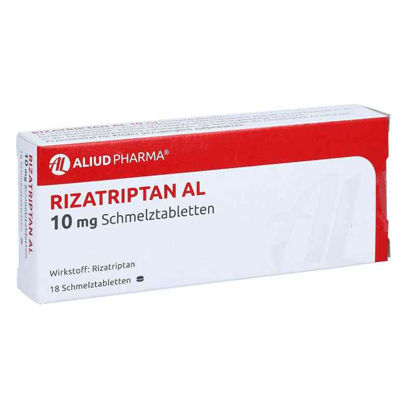 Rizatriptan AL 10mg 18 stk von ALIUD Pharma GmbH PZN 01495860