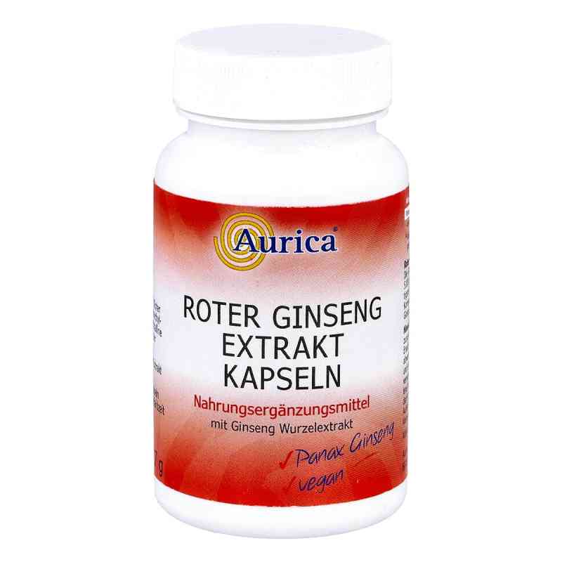 Roter Ginseng Extrakt Kapseln 300 mg 60 stk von AURICA Naturheilm.u.Naturwaren GmbH PZN 16322906
