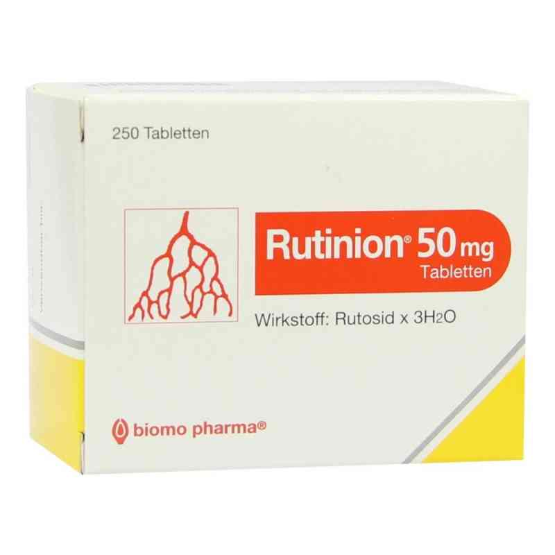 Rutinion 50mg 250 stk von biomo pharma GmbH PZN 00892659