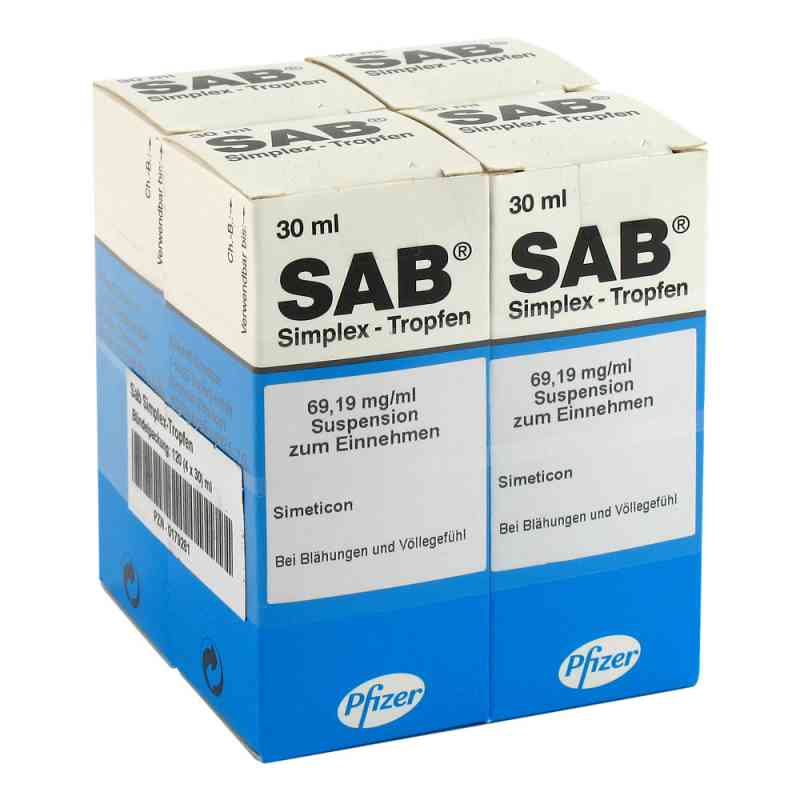 Sab simplex 4X30 ml von Pharma Gerke Arzneimittelvertriebs GmbH PZN 00179281