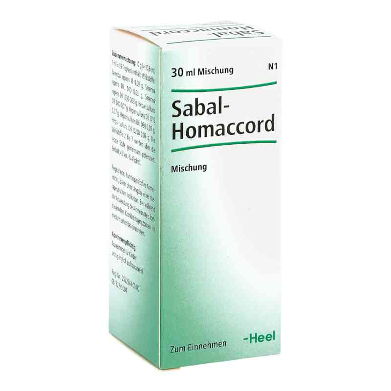 Sabal Homaccord Tropfen 30 ml von Biologische Heilmittel Heel GmbH PZN 00893564
