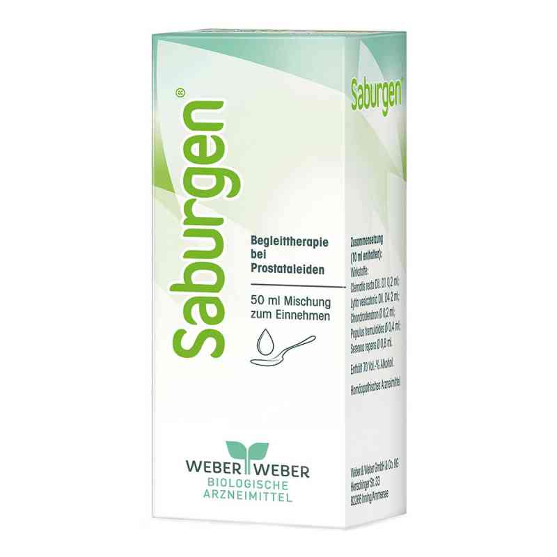 Saburgen Tropfen zum Einnehmen 50 ml von WEBER & WEBER GmbH PZN 02750320