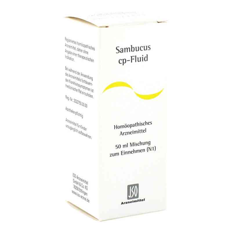 Sambucus Cp-fluid 50 ml von ISO-Arzneimittel GmbH & Co. KG PZN 00552633