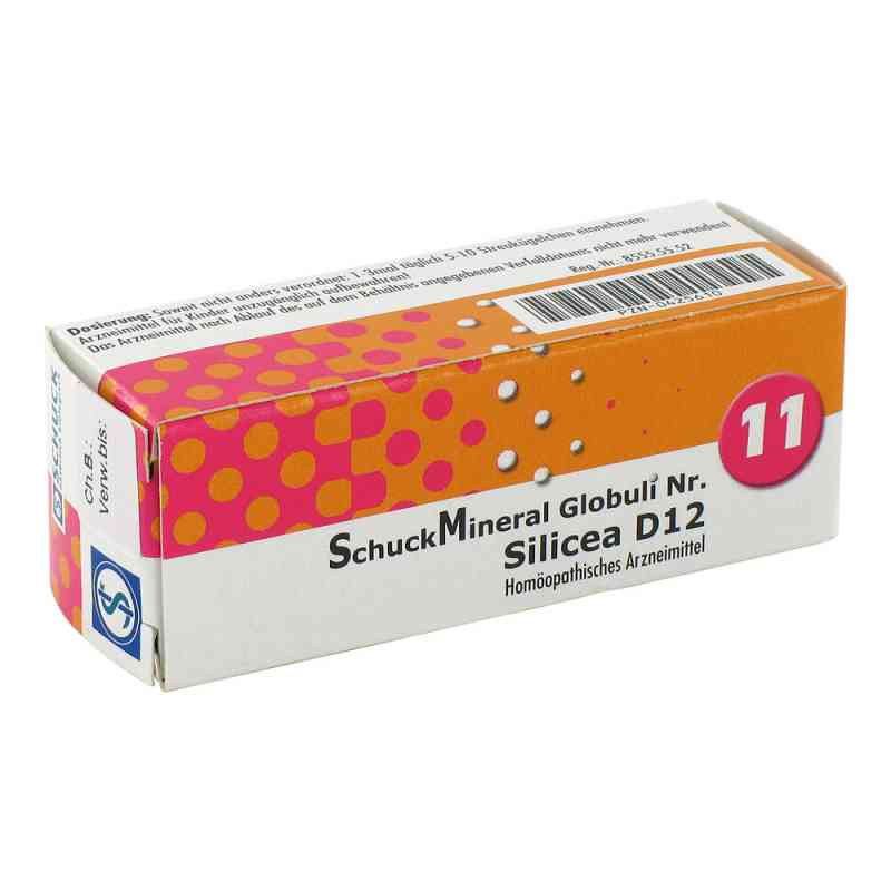 Schuckmineral Globuli 11 Silicea D12 7.5 g von SCHUCK GmbH Arzneimittelfabrik PZN 00425610