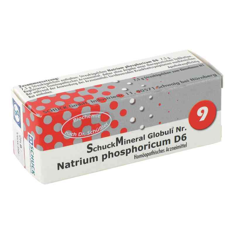 Schuckmineral Globuli 9 Natrium phosphoricum D6 7.5 g von SCHUCK GmbH Arzneimittelfabrik PZN 00425596