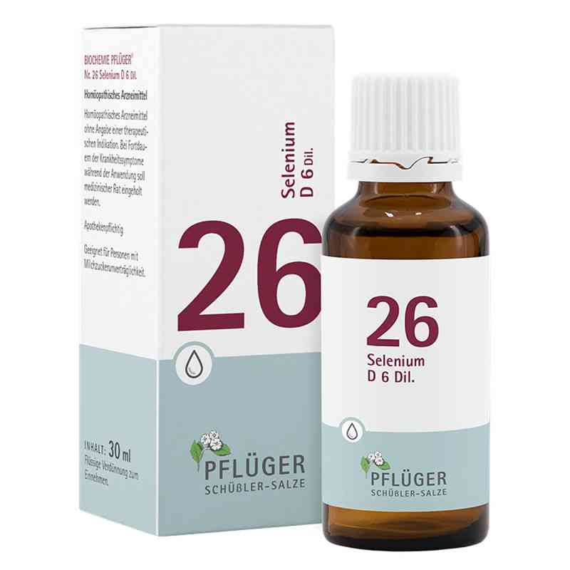 Schüßler-Salze Biochemie Pflüger 26 Selenium D6 Tropfen 30 ml von Homöopathisches Laboratorium Alexander Pflüger Gmb PZN 09298768