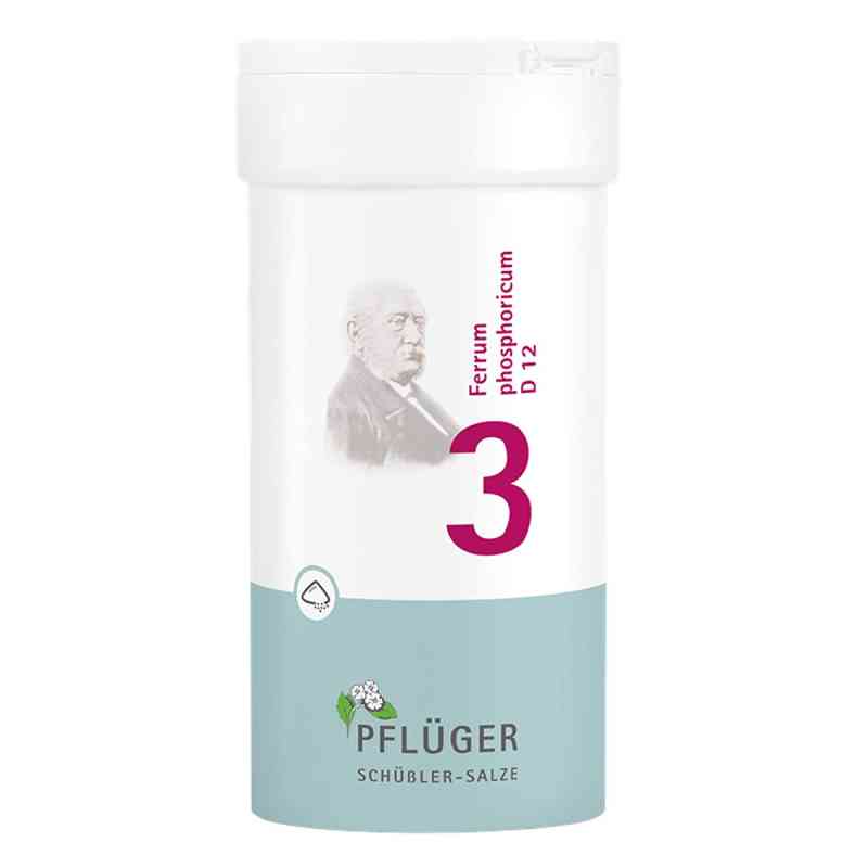 Schüßler-Salze Biochemie Pflüger 3 Ferrum phos. D12 Pulv. 100 g von Homöopathisches Laboratorium Alexander Pflüger Gmb PZN 14016418