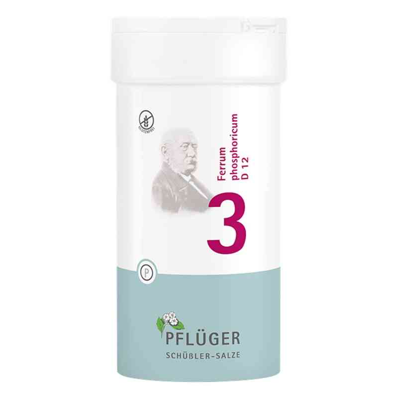 Schüßler-Salze Biochemie Pflüger 3 Ferrum phos. D12 Tbl. 400 stk von Homöopathisches Laboratorium Alexander Pflüger Gmb PZN 06318861