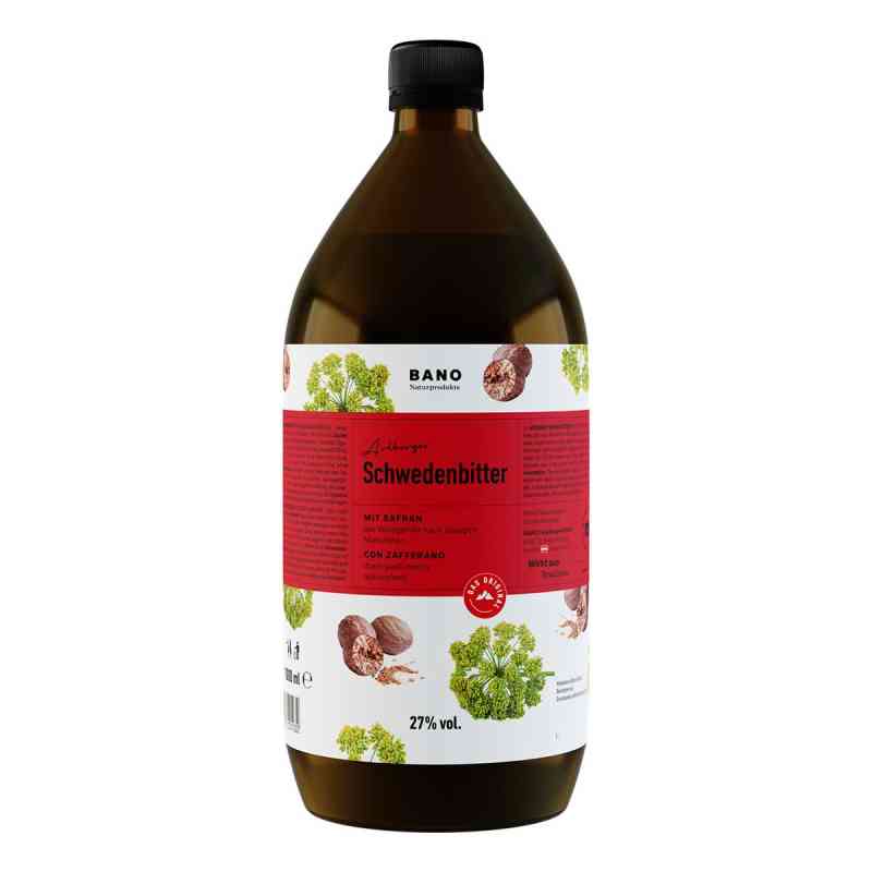 Schwedenbitter Arlberger Elixier 1000 ml von BANO Healthcare GmbH PZN 12733104