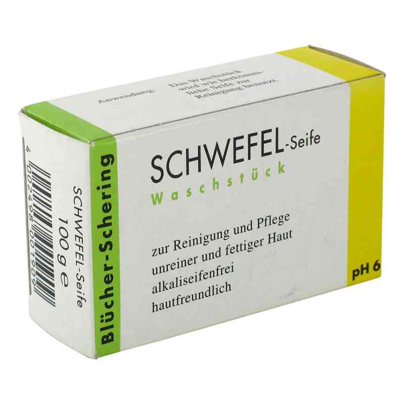 Schwefel Seife Blücher Schering 100 g von Blücher-Schering GmbH & Co. KG PZN 04315663