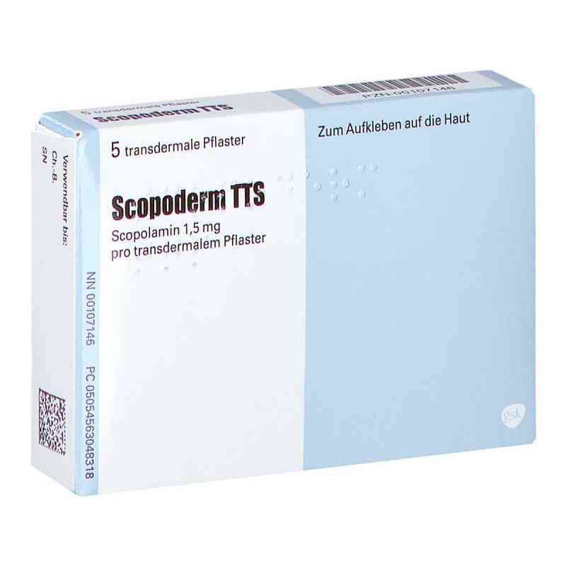 Scopoderm Tts Membranpflaster 5 stk von Baxter Deutschland GmbH Medicati PZN 00107146