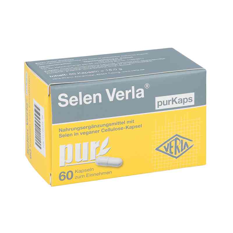 Selen Verla purKaps 60 stk von Verla-Pharm Arzneimittel GmbH &  PZN 11709598