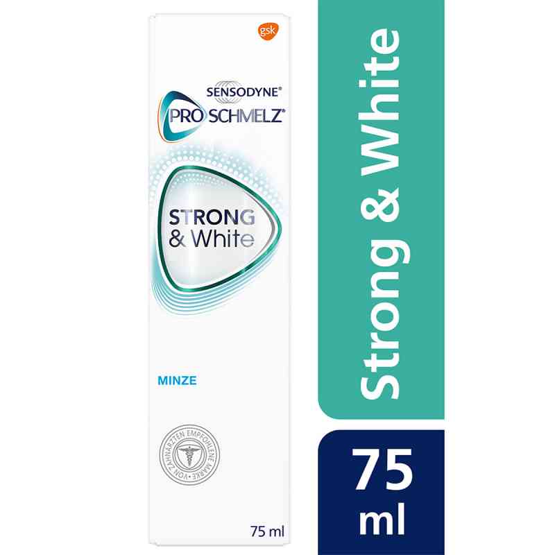 Sensodyne Proschmelz strong & white Zahnpasta 75 ml von Haleon Germany GmbH PZN 11667167