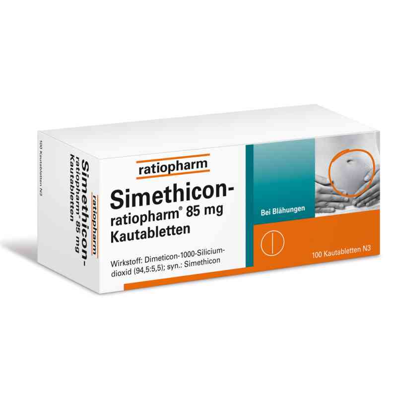 Simethicon-ratiopharm 85mg 100 stk von ratiopharm GmbH PZN 01364804
