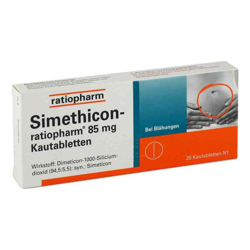 Simethicon-ratiopharm 85mg 20 stk von ratiopharm GmbH PZN 01364773