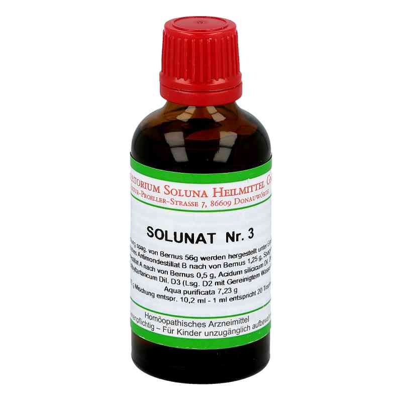 Solunat Nummer 3  Tropfen 50 ml von Laboratorium Soluna Heilmittel G PZN 02937892