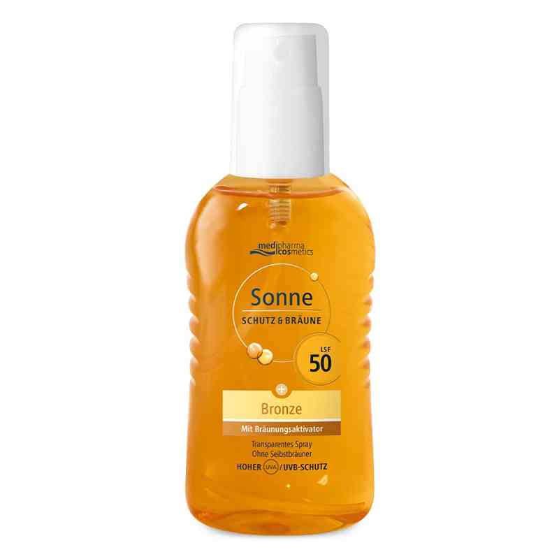 Sonne Schutz & Bräune Spray Bronze Lsf 50 200 ml von Dr. Theiss Naturwaren GmbH PZN 18273170