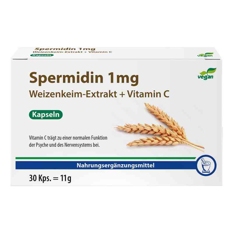 Spermidin 1 mg Weizenkeim-Extrakt + C Kapseln 30 stk von Pharma Peter GmbH PZN 18723035