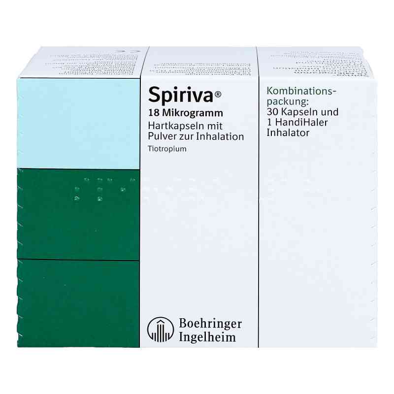 Spiriva 18 Mikrogramm 30 stk von Boehringer Ingelheim Pharma GmbH PZN 02286532