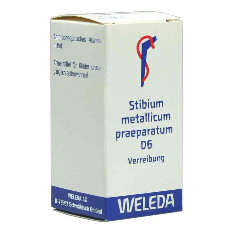 Stibium Met. Praeparatum D6 Trituration 20 g von WELEDA AG PZN 01573502