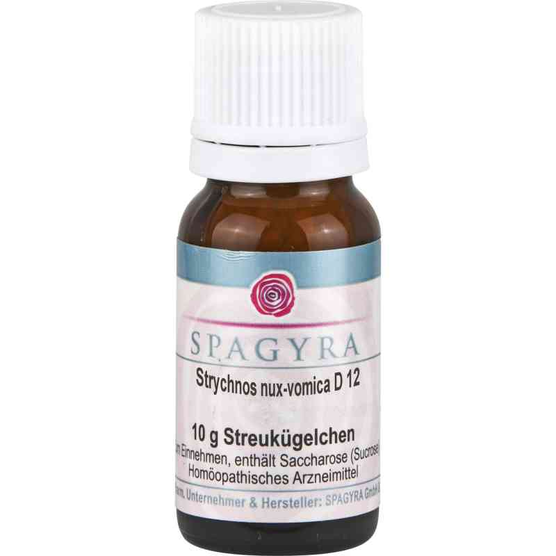 Strychnos nux vomica D12 Globuli 10 g von Spagyra GmbH & Co KG PZN 11282645