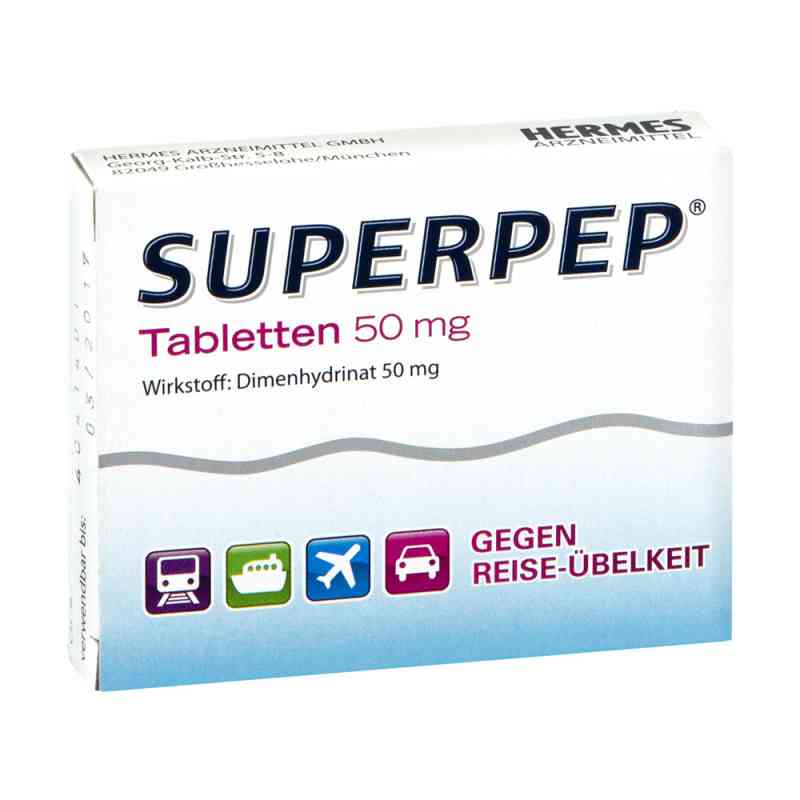 SUPERPEP 50mg 10 stk von HERMES Arzneimittel GmbH PZN 07662425