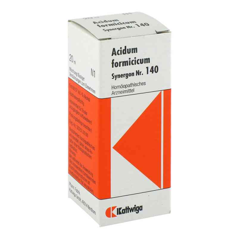 Synergon 140 Acidum Formic. Tropfen 20 ml von Kattwiga Arzneimittel GmbH PZN 04452644