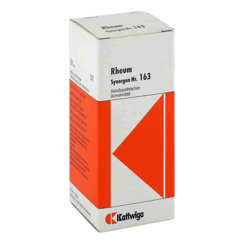 Synergon 163 Rheum Tropfen 50 ml von Kattwiga Arzneimittel GmbH PZN 01856542