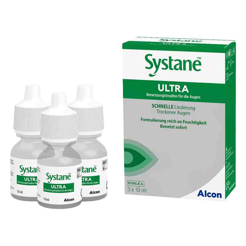 Systane Ultra 3X10 ml von Alcon Deutschland GmbH PZN 01668585