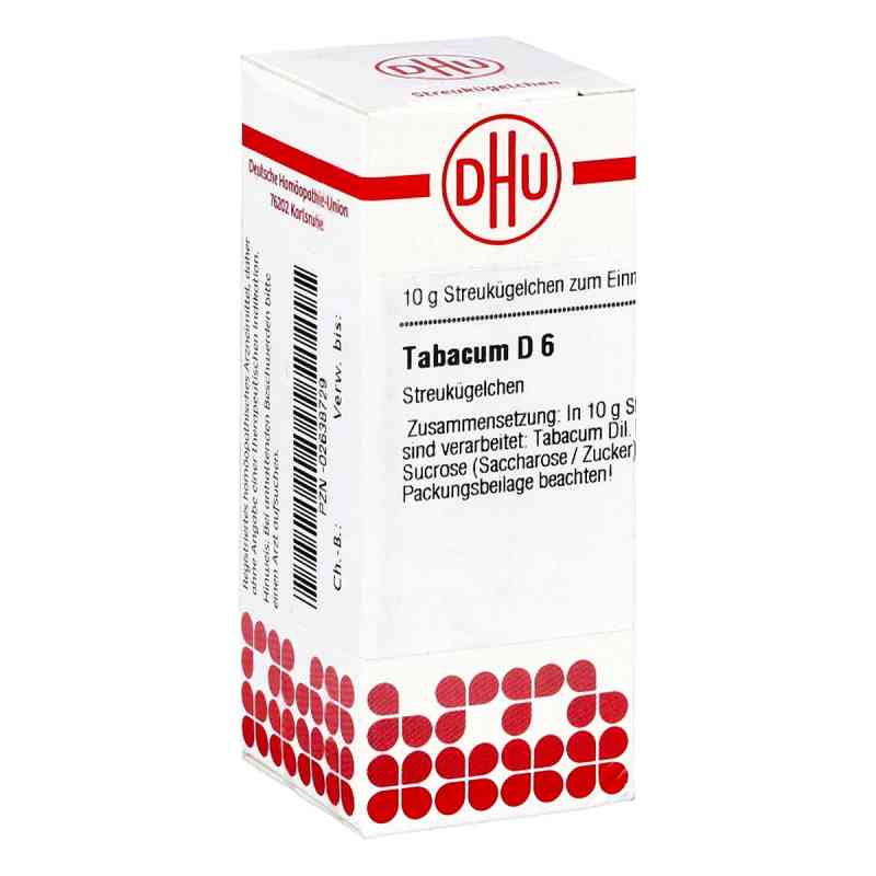 Tabacum D 6 Globuli 10 g von DHU-Arzneimittel GmbH & Co. KG PZN 02638729