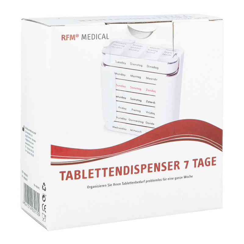 Tabletten Dispenser 7 Tage Rfm De En Nl 1 stk von Rehaforum Medical GmbH PZN 09629107