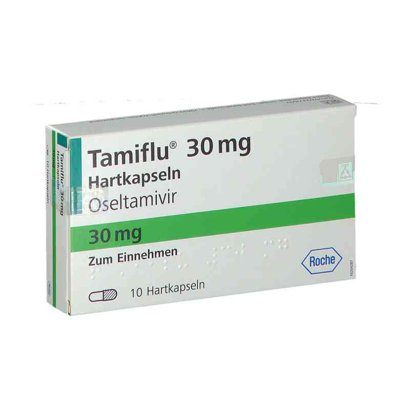 Tamiflu 30mg 10 stk von Roche Pharma AG PZN 02948625
