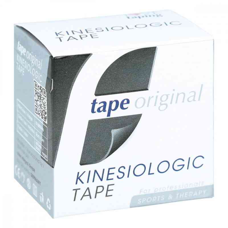Tape Original schwarz Kinesiologic 5 cm x 5 m 1 stk von unizell Medicare GmbH PZN 07685946
