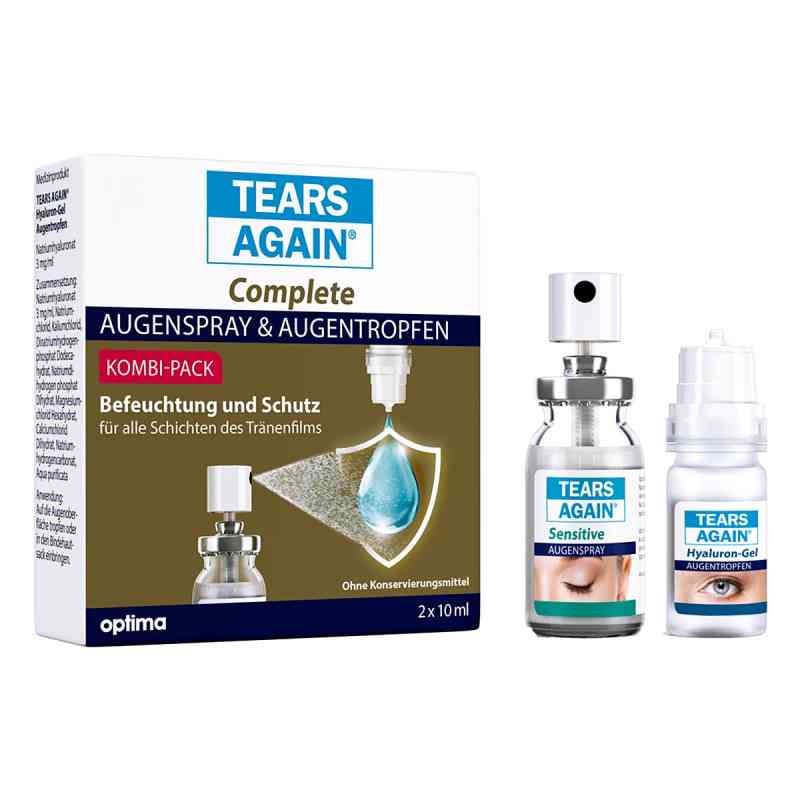 Tears Again Complete  2X10 ml von OPTIMA Pharmazeutische GmbH PZN 09937205