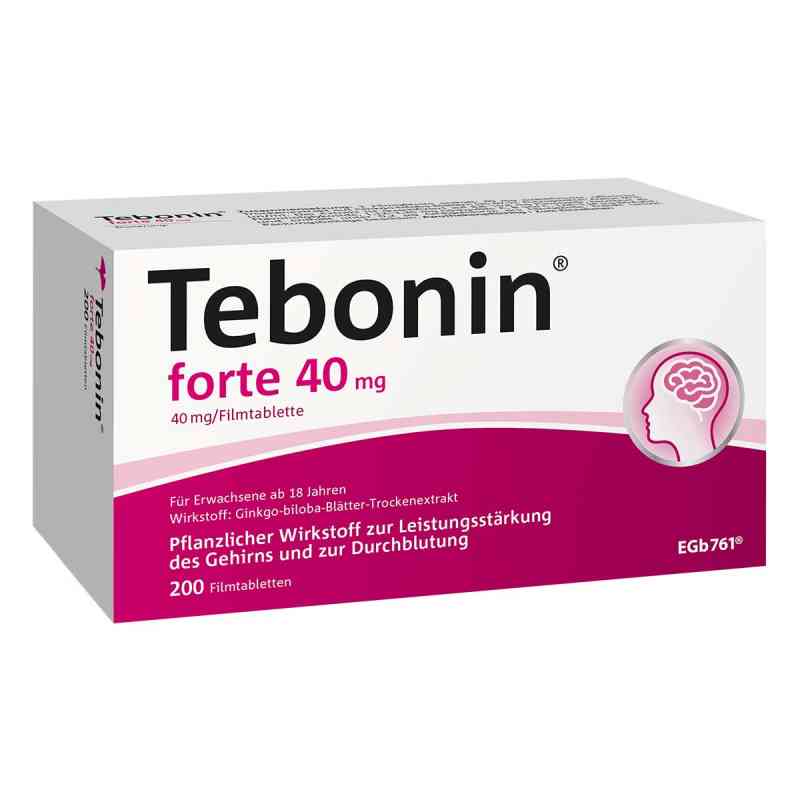 Tebonin forte 40mg 200 stk von Dr.Willmar Schwabe GmbH & Co.KG PZN 04247370