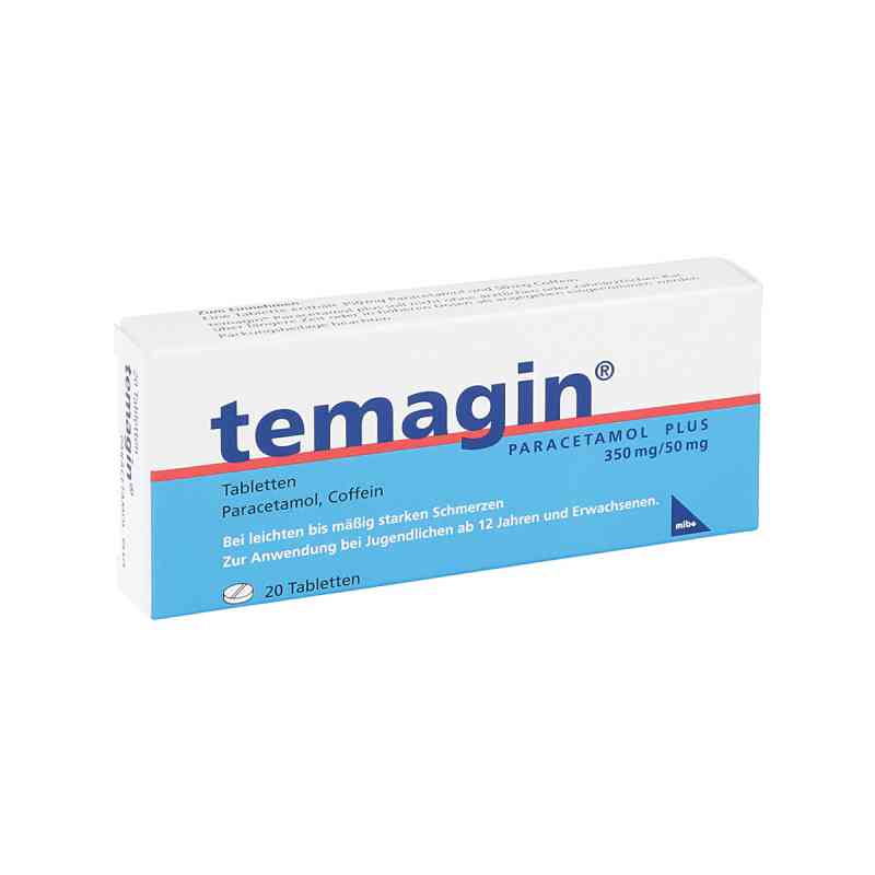 Temagin Paracetamol Plus Tabletten 20 stk von axicorp Pharma GmbH PZN 07130496