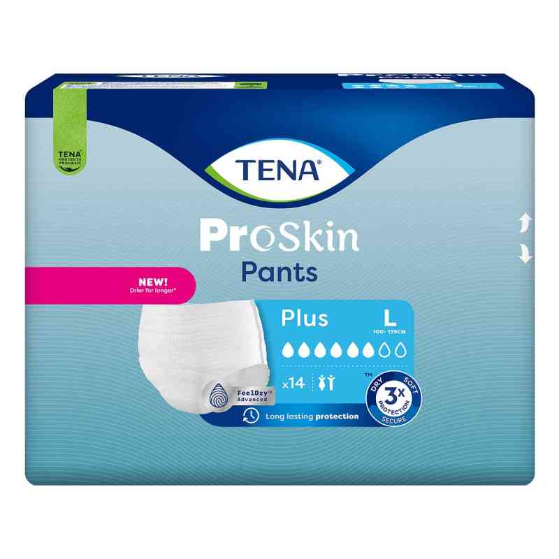 Tena Pants plus L Einweghose 14 stk von Essity Germany GmbH PZN 13232083