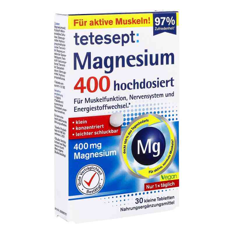 Tetesept Magnesium 400 Hochdosiert Tabletten 30 stk von Merz Consumer Care GmbH PZN 15629057
