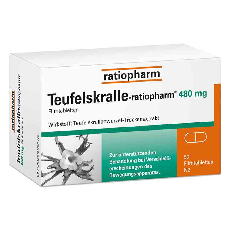 Teufelskralle-ratiopharm® 480 mg Filmtabletten 100 stk von ratiopharm GmbH PZN 02940730