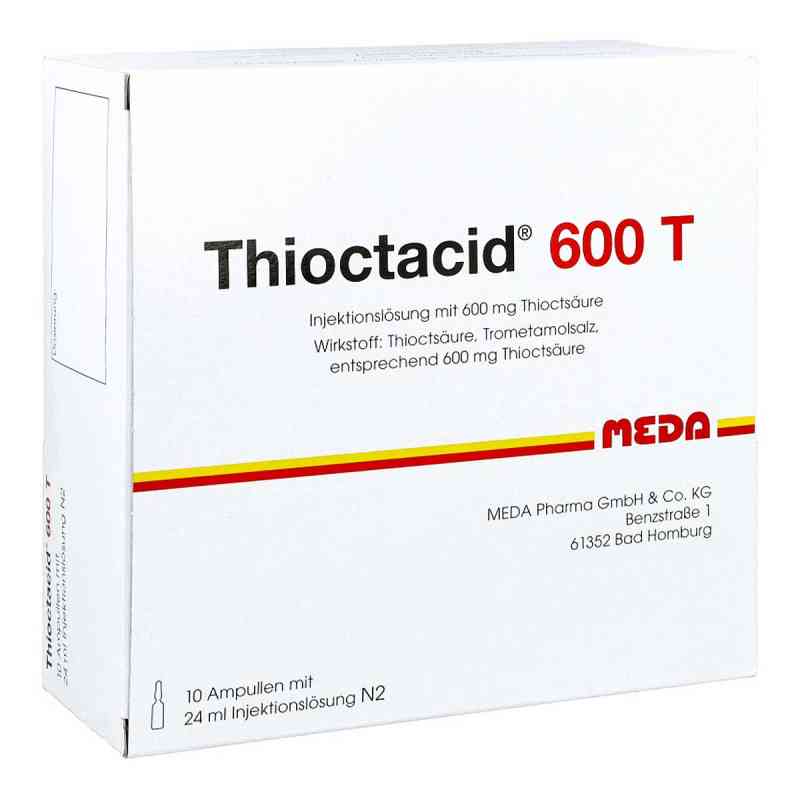 Thioctacid 600 T Injektionslösung 10X24 ml von Viatris Healthcare GmbH PZN 04587002