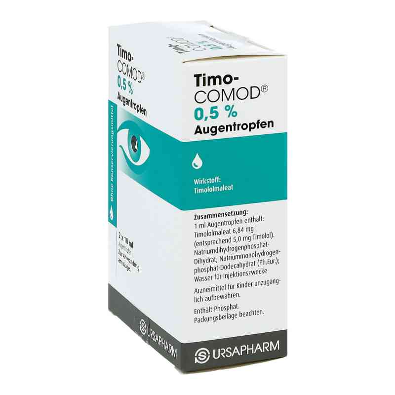 Timo-COMOD 0,5% 2X10 ml von URSAPHARM Arzneimittel GmbH PZN 00835259