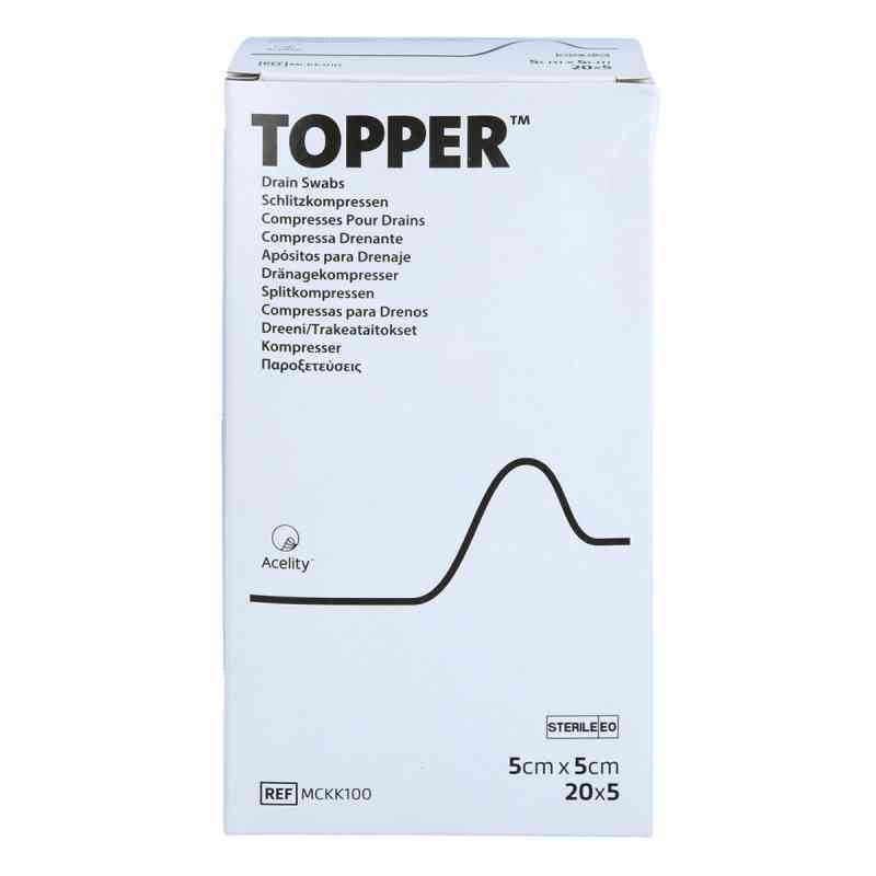 Topper Schlitzkompr.steril 5x5 cm 20X5 stk von Solventum Germany GmbH PZN 04784375