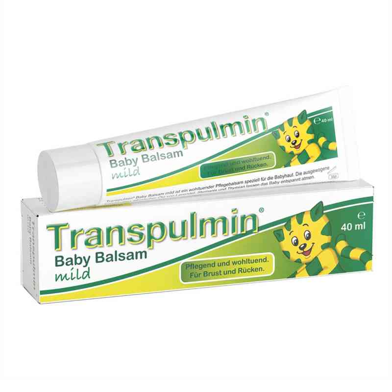 Transpulmin Baby Balsam mild 40 ml von Mylan Healthcare GmbH PZN 01167593