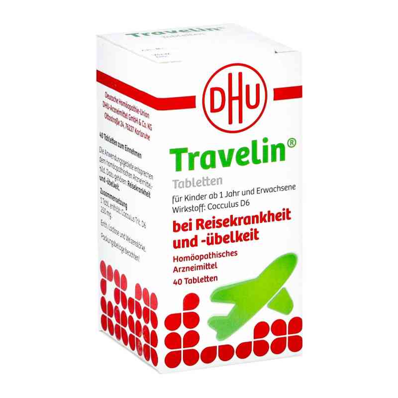 Travelin Tabletten 40 stk von DHU-Arzneimittel GmbH & Co. KG PZN 17587305