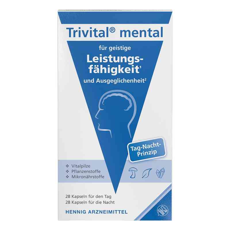 Trivital® mental Kapseln - wenn Stress stresst 56 stk von Hennig Arzneimittel GmbH & Co. KG PZN 10399463