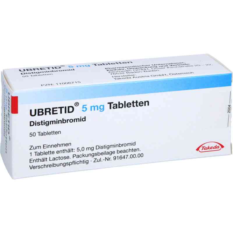 Ubretid 5 mg Tabletten 50 stk von Allomedic GmbH PZN 11006715