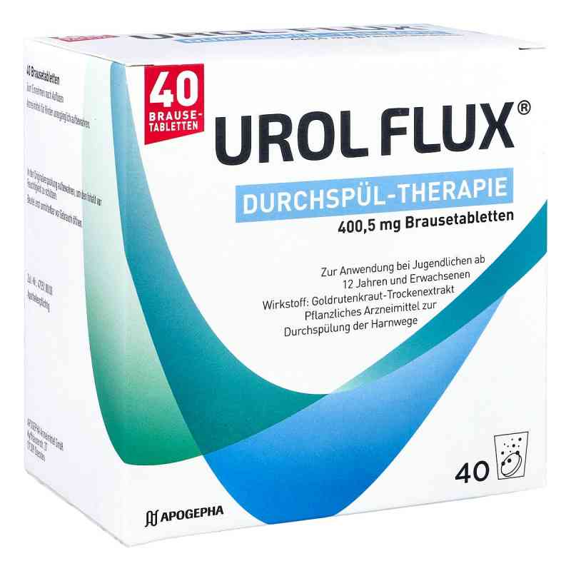 Urol Flux Durchspül-therapie 400,5 Mg Brausetabletten 40 stk von APOGEPHA Arzneimittel GmbH PZN 17607232